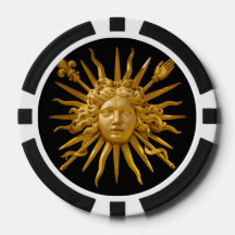 Symbol von Louis XIV der Sonnenkönig