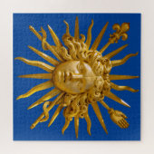 Symbol von Louis XIV der Sonnenkönig Puzzle (Horizontal)