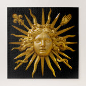 Symbol von Louis XIV der Sonnenkönig Puzzle (Vertikal)