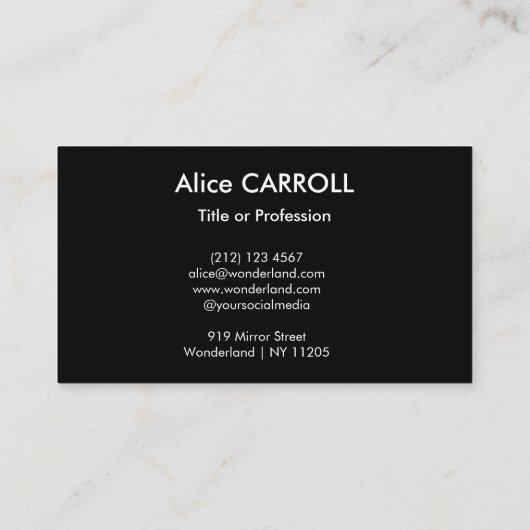 Symbol von Louis XIV der Sonnenkönig - QR-Code Visitenkarte (Rückseite)