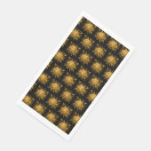 Symbol von Louis XIV der Sonnenkönig Serviette (Ecke)