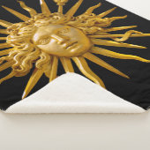 Symbol von Louis XIV der Sonnenkönig Sherpadecke (3/4)