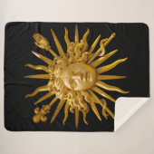 Symbol von Louis XIV der Sonnenkönig Sherpadecke (Vorderseite (Horizontal))