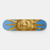 Symbol von Louis XIV der Sonnenkönig Skateboard (Horizontal)