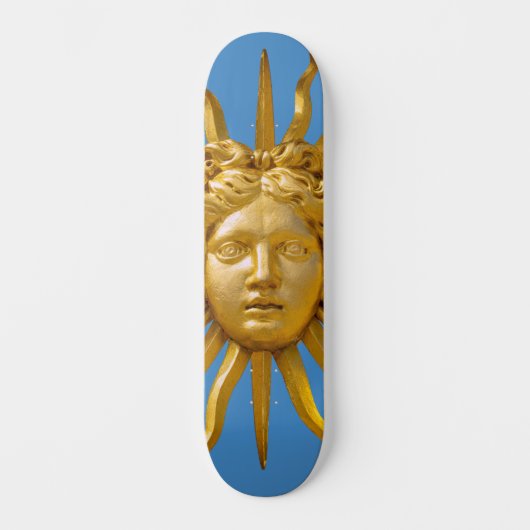 Symbol von Louis XIV der Sonnenkönig Skateboard (Vorderseite)