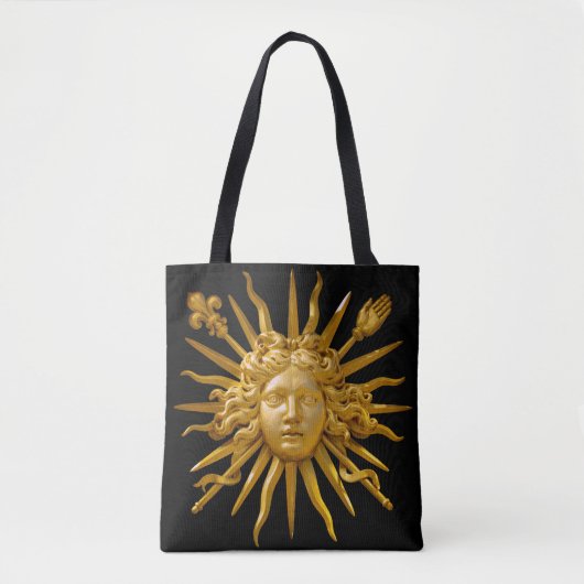 Symbol von Louis XIV der Sonnenkönig Tasche (Vorderseite)