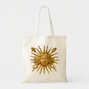 Symbol von Louis XIV der Sonnenkönig Tragetasche