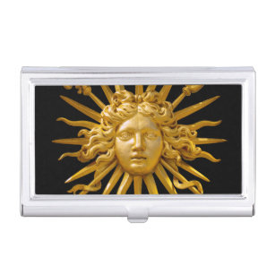 Symbol von Louis XIV der Sonnenkönig Visitenkarten Dose