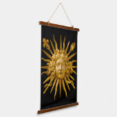 Symbol von Louis XIV der Sonnenkönig Wandteppich Mit Holzrahmen (Gewinkelt)