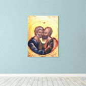 Symbol von SS. Peter und Paul Leinwanddruck (Insitu (Holzboden))