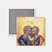 Symbol von SS. Peter und Paul Magnet (Vorderseite/Rückseite)
