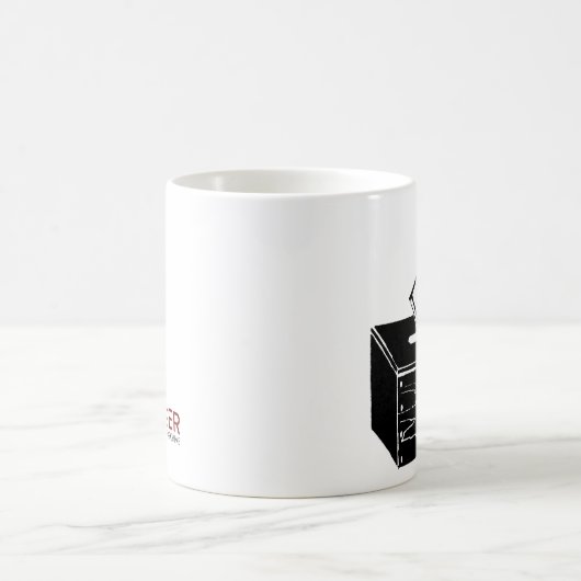 Symbol: Wahlurne Kaffeetasse (Mittel)
