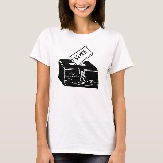 Symbol: Wahlurne T-Shirt (Vorderseite)