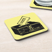 Symbol: Wahlurne Untersetzer (Linke Seite)