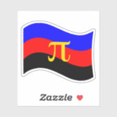 Symbol-Wavy-Flag Aufkleber (Blatt)