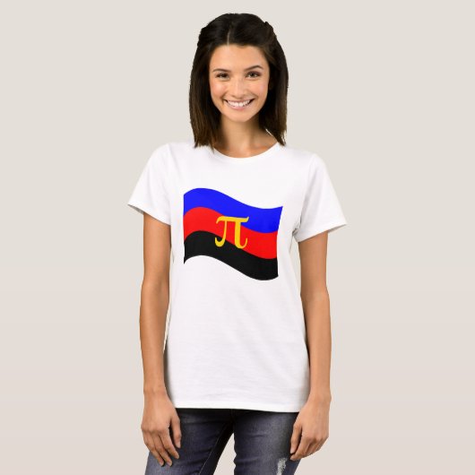 Symbol-Wavy-Flag T-Shirt (Vorne ganz)