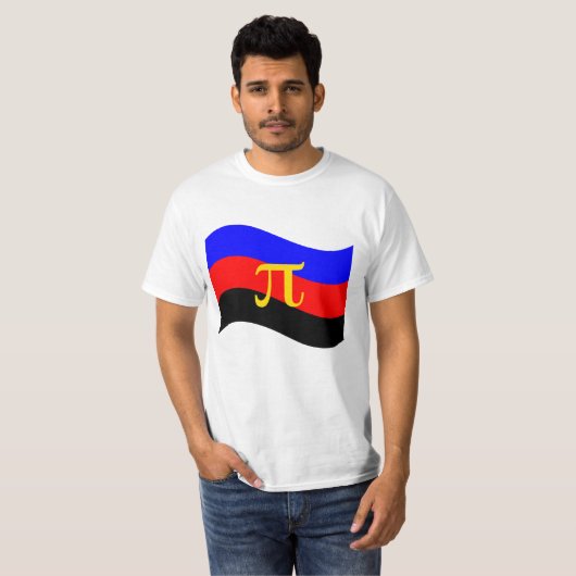 Symbol-Wavy-Flag T-Shirt (Vorne ganz)