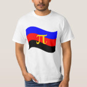 Symbol-Wavy-Flag T-Shirt (Vorderseite)