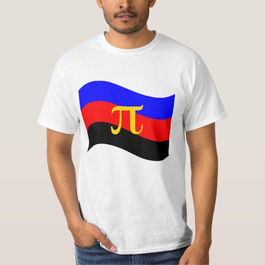 Symbol-Wavy-Flag T-Shirt (Vorderseite)