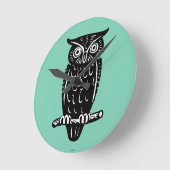 Symbol: Wisdom Runde Wanduhr (Winkel)