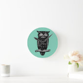 Symbol: Wisdom Runde Wanduhr (Zuhause)