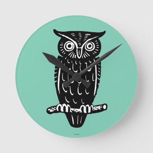 Symbol: Wisdom Runde Wanduhr (Vorderseite)