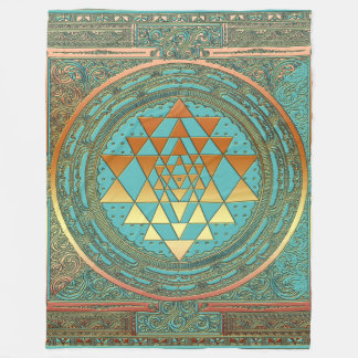 Symbol-Yogaangelegenheiten chakra Gold der Fleece