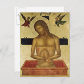 Symbol zur Darstellung Christi im Grab Postkarte (Vorne/Hinten)
