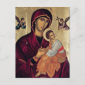 Symbol zur Darstellung der Heiligen Mutter der Lei Postkarte (Vorderseite)