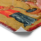 Symbol zur Darstellung der Krippe Poster (Ecke)