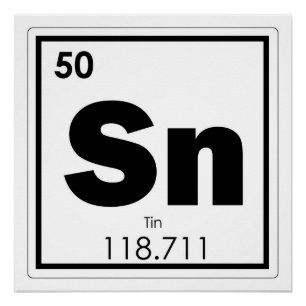 Symbolchemie-Formel-Aussenseiter des chemischen Poster