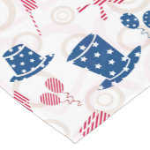 Symbole am 4. Juli Kurzer Tischläufer (Ecke)