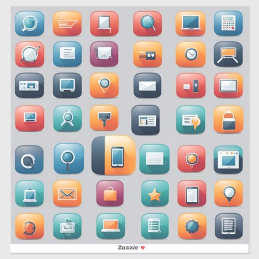 Symbole Aufkleber (Blatt)