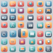 Symbole Aufkleber (Vorderseite)