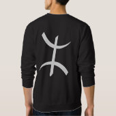 symbole aza argent sweatshirt (Rückseite)