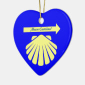 Symbole Camino Des Santiago Keramikornament (Links)