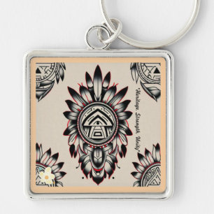 "Symbole der Festigkeit" Schlüsselanhänger