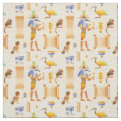 Symbole des alten Ägyptens Stoff (Muster)