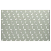 Symbole des Apotheken-Graus Stoff (Fat Quarter (45,7 x 55,9 cm))