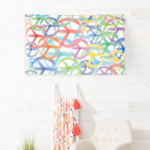 Symbole des Friedens Banner (Insitu)