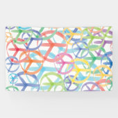 Symbole des Friedens Banner (Horizontal)