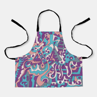 Symbole des Wissens Schürze