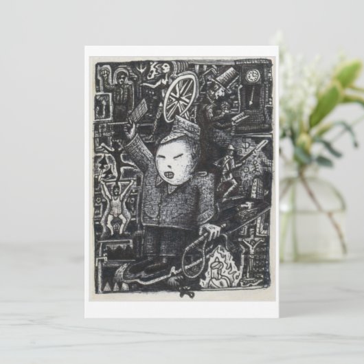 Symbole, Flachkarte (Stehend Vorderseite)