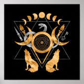 Symbole für das Hekate-Poster Poster (Vorne)