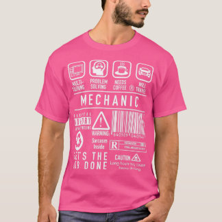 Symbole für die Begriffsbestimmung von "Funny Mech T-Shirt