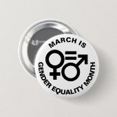 Symbole für die Gleichstellung der Geschlechter Button (Vorne & Hinten)