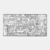Symbole für elektronische Schaltpläne Schreibtischunterlage (Vorderseite)