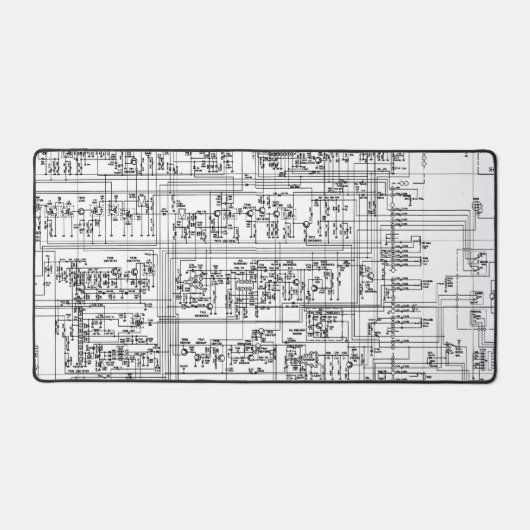 Symbole für elektronische Schaltpläne Schreibtischunterlage (Vorderseite)