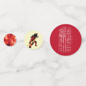 Symbole für Feuerwehrmänner - Tischkonfetti Konfetti (Vorderseiten)