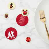 Symbole für Feuerwehrmänner - Tischkonfetti Konfetti (Gruppe)